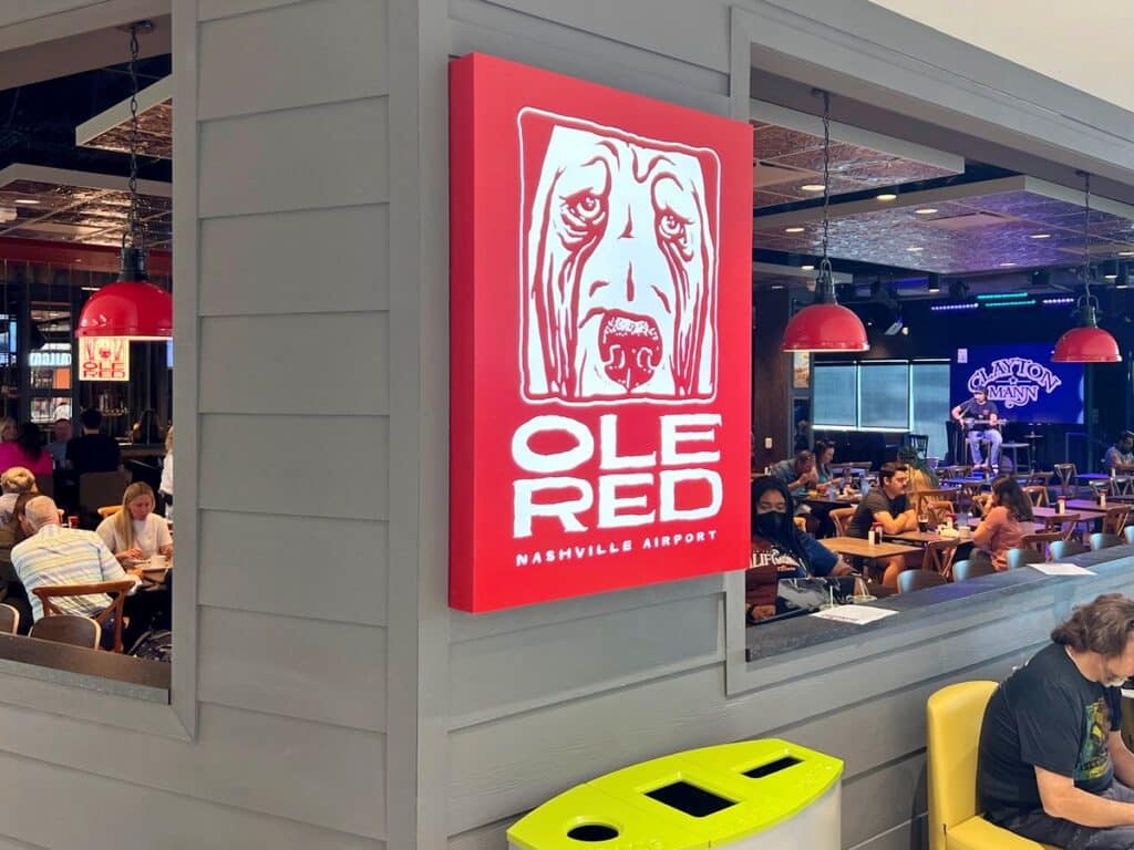 Ole Red restaurant in BNA