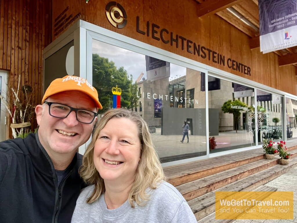 Ross and Sandra in Liechtenstein