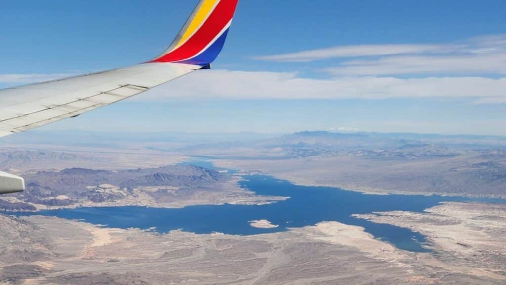 View of Utah from a Southwest flight