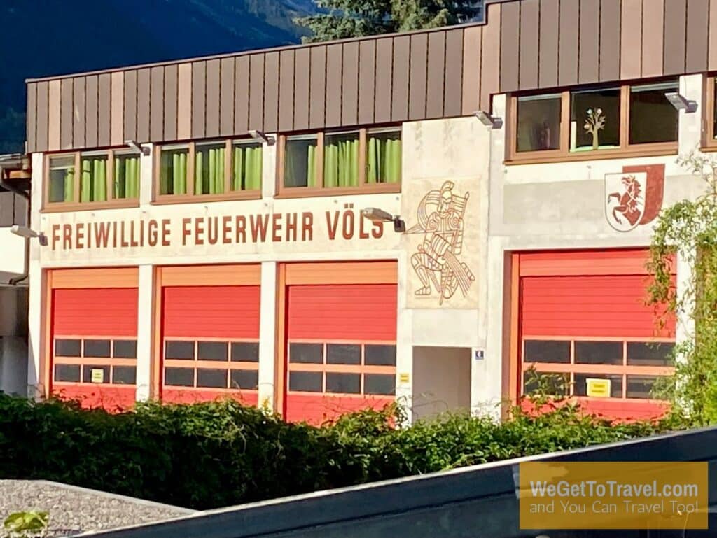 Volunteer fire department in Völs Austria.